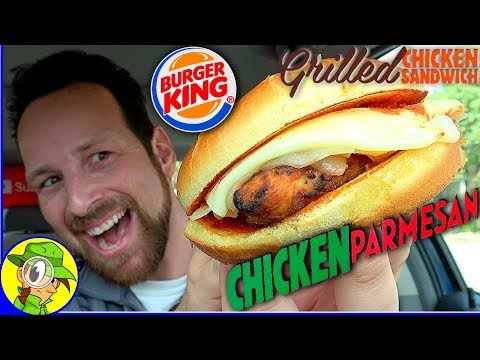 Burger King® | GRILLED Chicken Parmesan Sandwich Review 🐔🇮🇹 | Peep THIS Out! 🍔👑