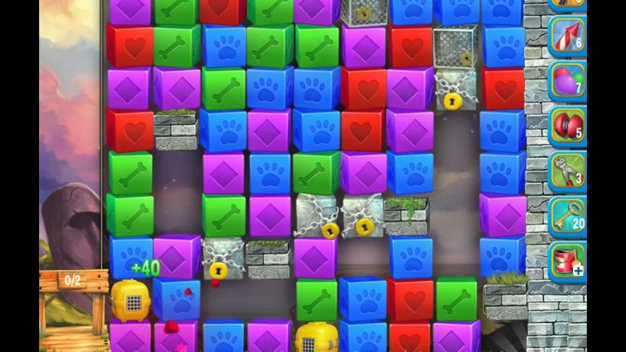 Pet Rescue Saga level 1651 no boosters 😈 ►TOBIAS DEAMON◄