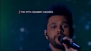 The Grammy Awards 2017 The Weekend & Daft Punk