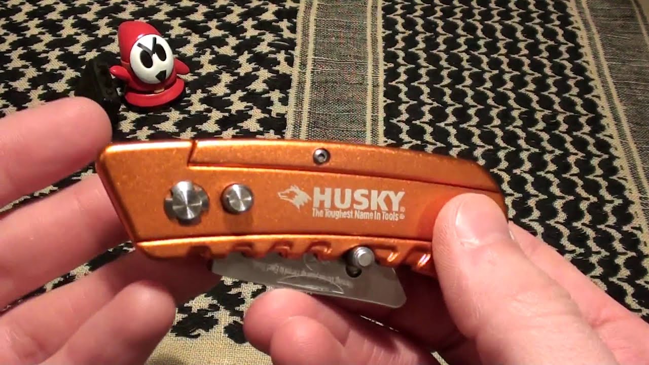 Husky Folding Utility Knife 