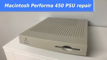 Apple Macintosh Performa 450 PSU repair