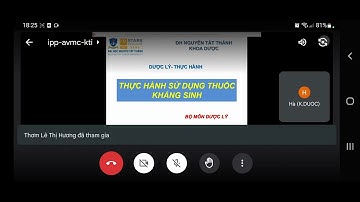 DƯỢC LÝ 1 TH - BUỔI 3 - NTTU - CÔ HÀ