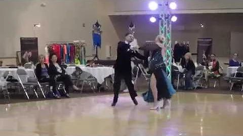 Open V Waltz  Nancy Mowry dancing with Genadi Lulc...