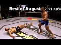 MMA's Best Knockouts of the August 2021 | Part 1, HD