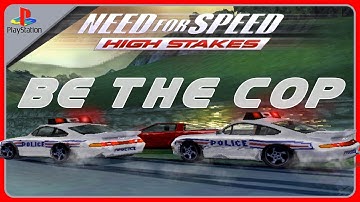 Ps1 ND4SPD - Be the cop - Porsche 911 Police - Route Adonf