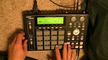 MPC 1000 For Beginners Part 3 of 3 Getting Started (Tutorial Video)