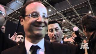 Salon du livre 2012: François Hollande, Zemmour, Xavier De Moulins, Jean-Louis Fournier, Anne Simon