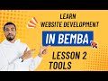 Web development Tools in Bemba Lesson 2