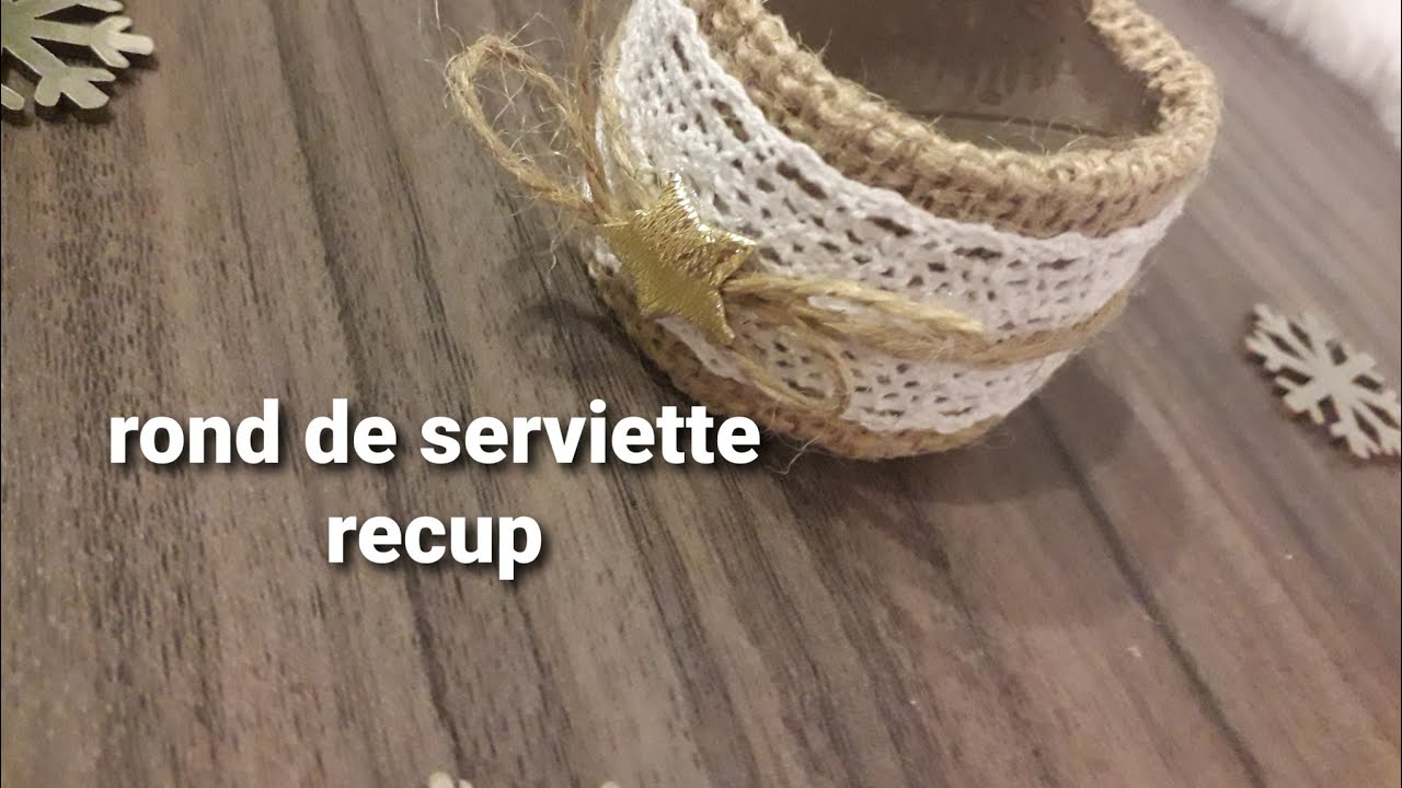 rond de  serviette (en mode recup)