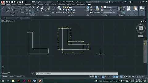Ortho & Polar tracking mode।।AutoCAD Tutorials Bangla -14 ।।  AutoCAD Essential Training।। Balal hm