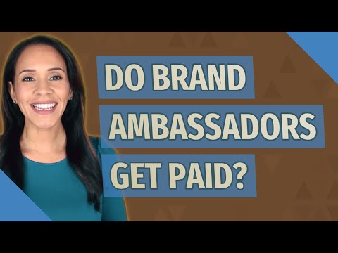 Wideo: Czy ambasadorzy otrzymują wynagrodzenie?