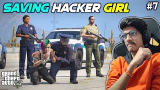 Franklin Saves Hacker Girl | Franklin Real Life Mods #7 screenshot 4