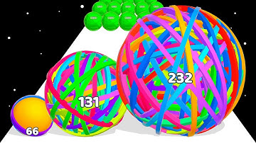 FLEXY RUNNER 3D: Level Up Balls, ASMR Gameplay (Part 3, Max Level)