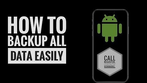 How to Backup data of Android Phone | Contacts| Call register| SMS | Android | Super Backup