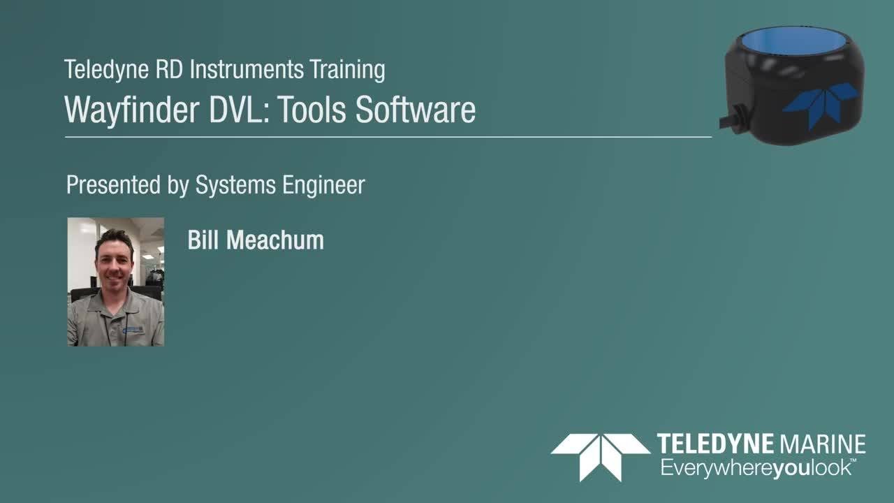 Highlighted Training: Wayfinder DVL Tools Software - YouTube