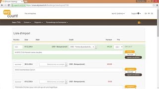 Importez Le Relevé De Banque Dans Ezycount