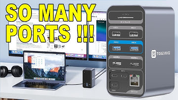 TOP DOCK 👍🏻 TOBENONE UDS013N 4K Docking Station