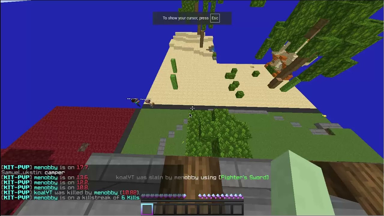 playing blobcraft LOL