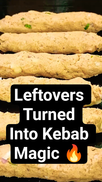 Leftover Grilled Chicken Legs Turned into Juicy Kebab Snack 🍗 | Quick Tandoori Style Recipe #shorts