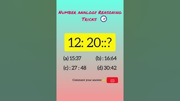 रीजनिंग reasoning test || Number analogy || Number series #upsc #ssc #shortsfeed