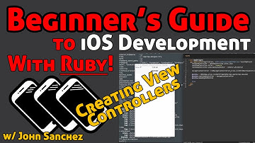 2 - iOS Development with Ruby using RubyMotion - Creating a View Controller
