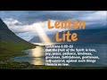 Lenten Lite (April 1, 2021 Maundy Thursday)