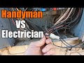 Handyman Vs Licensed Electrician | Handyman Wins Every Time | THE HANDYMAN |