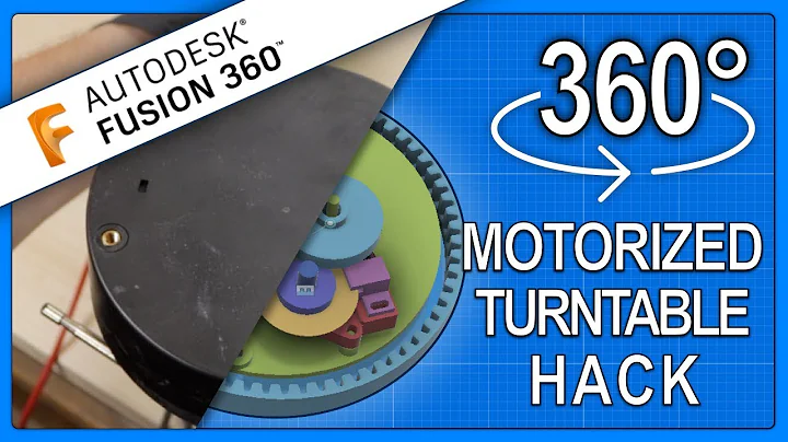 DIY Motorized Turntable from an old TV stand - Pra...