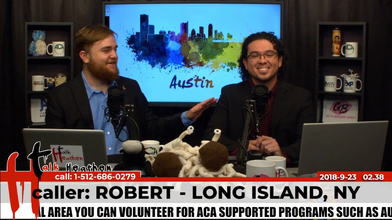 Biblical Argument for God | Robert - Long Island, NY | Talk Heathen 02.38