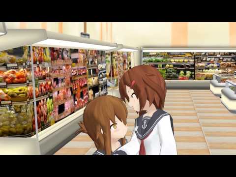 【MMD】雷電でホクトのCM【艦これ】