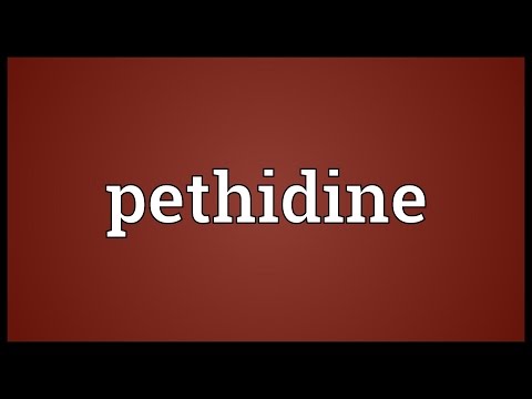 Header of pethidine