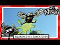 Art ninja  squashed fly suncatcher  art for children