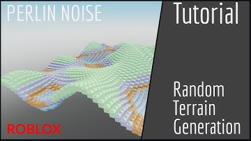 How to use PERLIN NOISE for random terrain generation