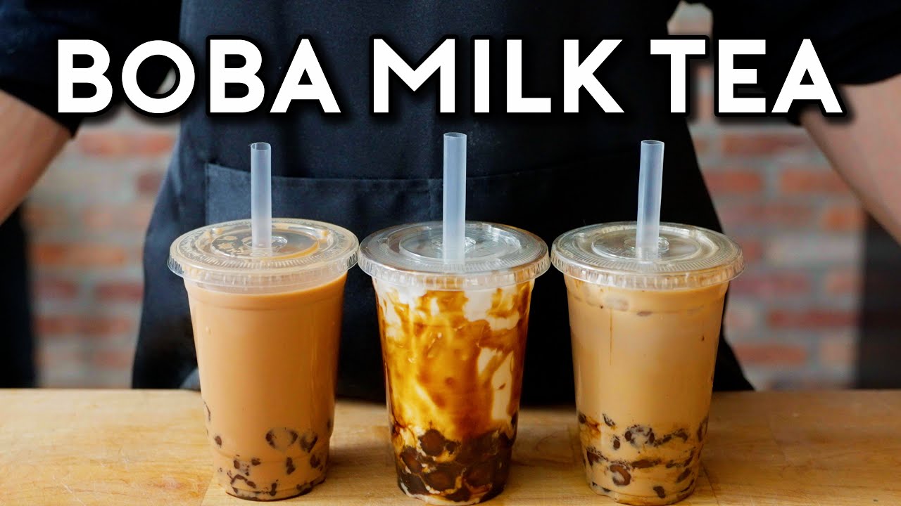 Eggnog Milk Tea Boba - Kitchen Confidante®