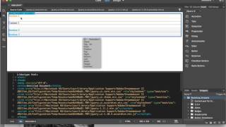 Dreamweaver -  Adding JQuery widgets
