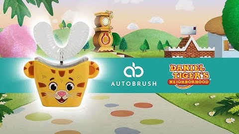 Introducing the Daniel Tiger U-Shaped Toothbrush AutoBrush!