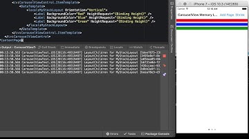 Xamarin CarouselView Memory Leak
