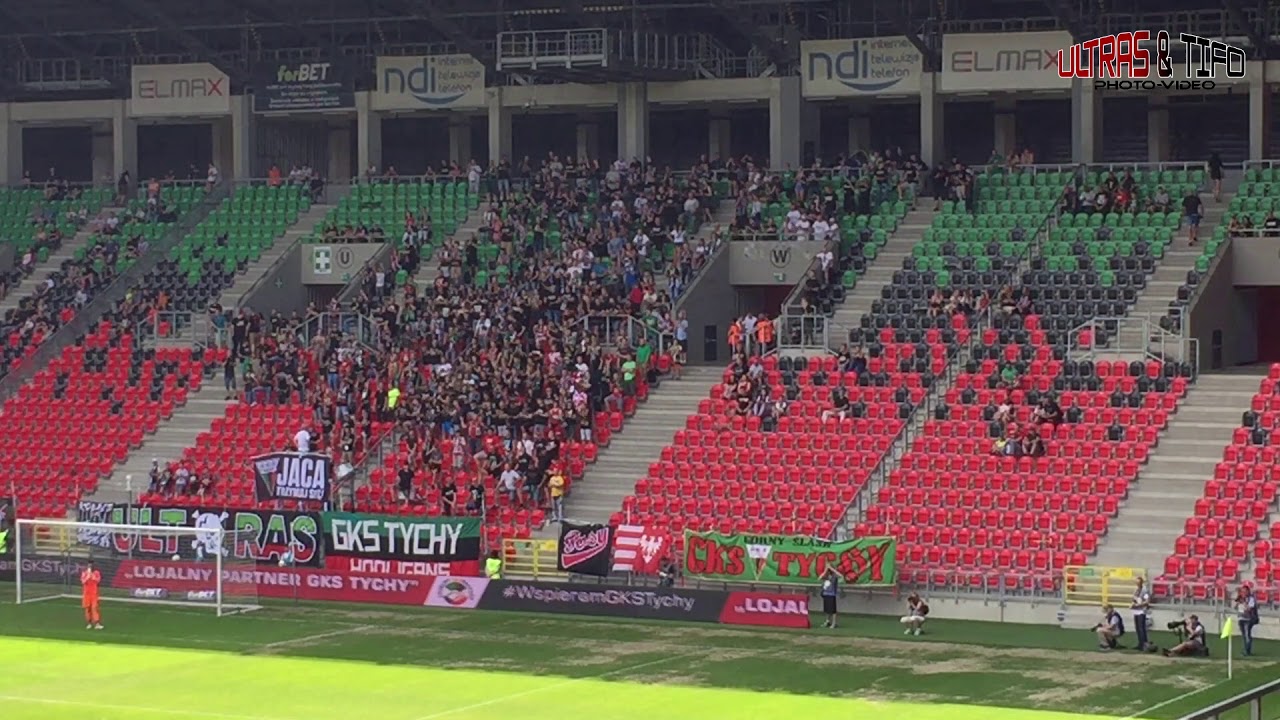 1L: GKS Tychy - Odra Opole GKS Fans. 2018-05-27 - YouTube