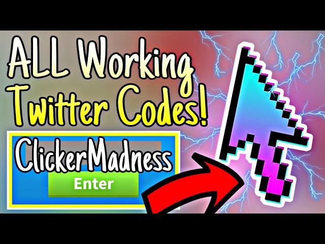 Clicker Madness New All Working Twitter Codes Brand New Release Insane Multipliers Roblox Youtube - roblox clicker madness codes wiki