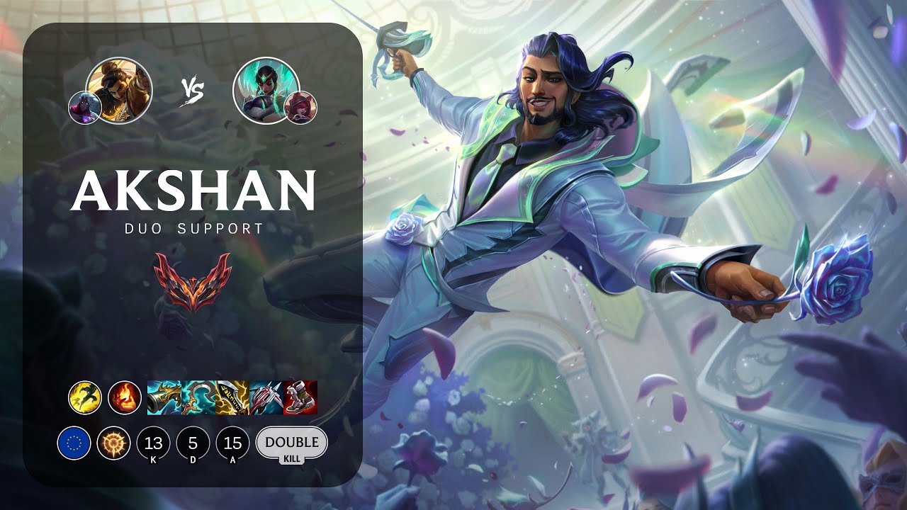 Akshan Support vs Karma - EUW Grandmaster Patch 13.14