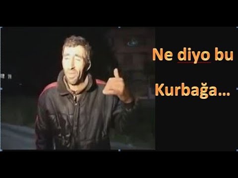 Kurbağa vak Dedi - Komik dereye düşen sarhoş