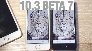 iOS 10.3 BETA 7 vs. iOS 9.3.5 Speed Test + Benchmark! Is iOS 10.3 Faster? Is APFS FAST?