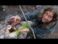 Catch and Cook Wild Gopher Stew - Day 3-5 of 30 Day Survival Challenge Canadian Rockies