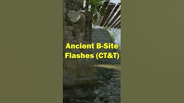 Cs2 Ancient B-Site Smokes from T-Spawn - #cs2 #csgo #counterstrike