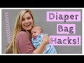 HACK YOUR DIAPER BAG - Life Changing Diaper Bag Organization Tips and Hacks
