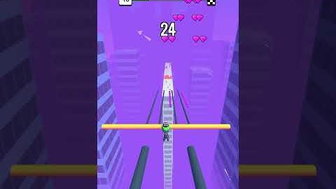 Roof Rails Gameplay (level-46) #shorts