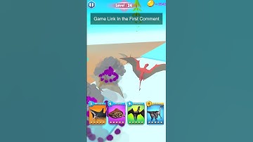Dino Transform : animals Race mobile game LEVEL 24