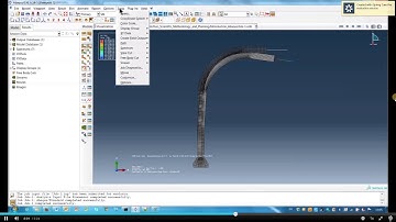 ABAQUS   Plot moment curve and deformations PART 20