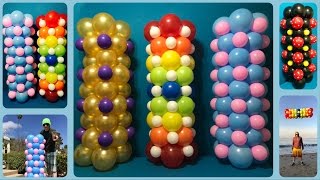 You Can Make Balloon Columns For Only $5!