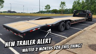 My NEW 2car trailer came in,  FINALLY‼